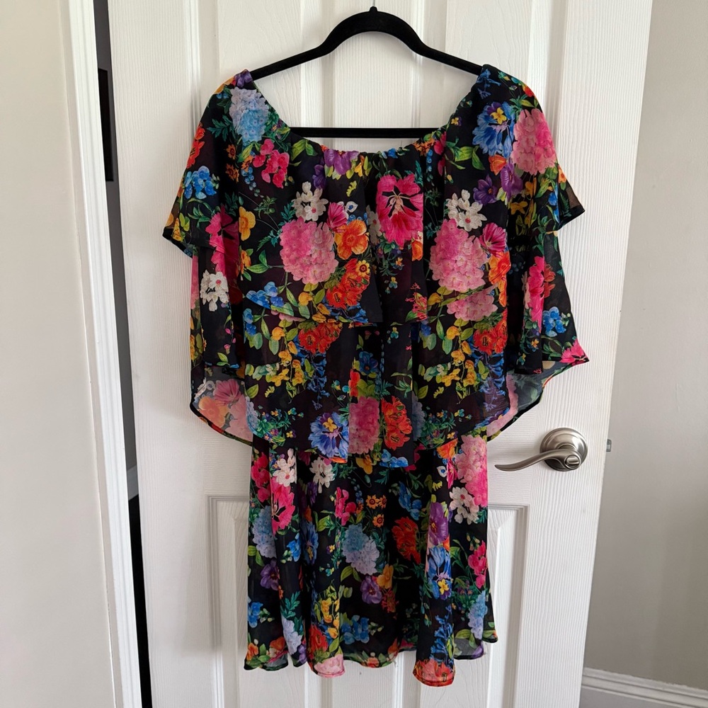 NWOT Show Me Your Mumu Floral Triple Decker Romper Dress